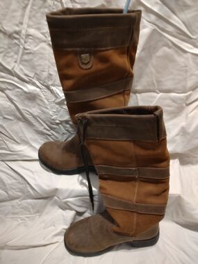 Women’s Dublin Genuine Leather Brown Boots Size 6.5